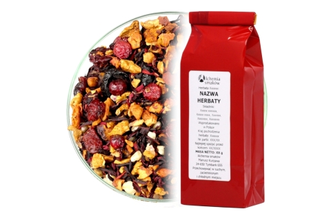 Herbata Owocowa SZARLOTKA PYCHOTKA (OT) (50g) Prezent Na Mikołajki i Święta